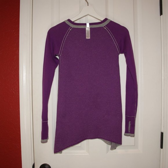LULULEMON Ivivva Practice Freely Sweater sz 12 - Picture 4 of 11